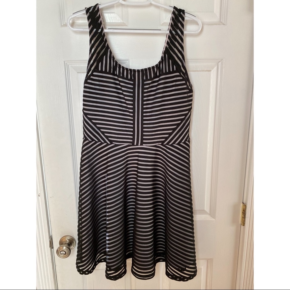 Bebe striped dress